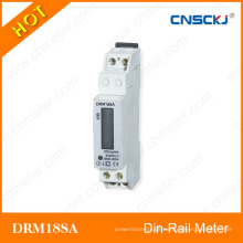 DRM18SA-1p Einphasen-LCD-DIN-Schienen-Messgerät